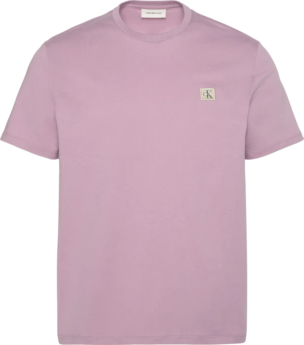 Calvin Klein SS BADGE 30S JERSEY CLASSIC TEE Erkek Pembe T-Shirt