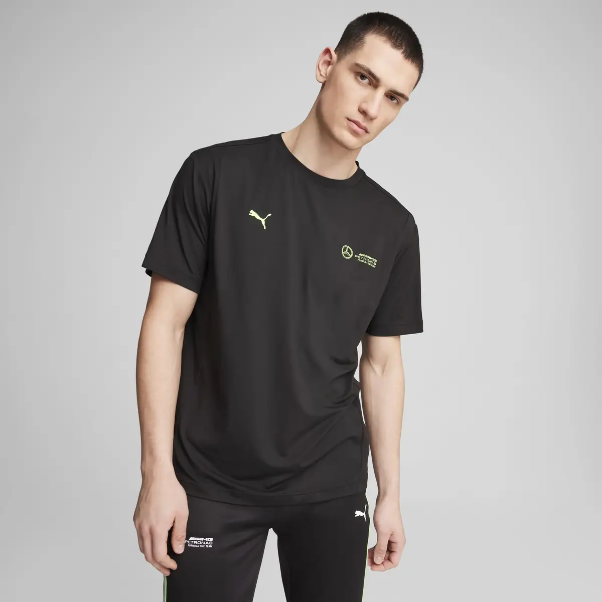 Puma MAPF1 Cloudspun Tee Siyah Erkek T-Shirt
