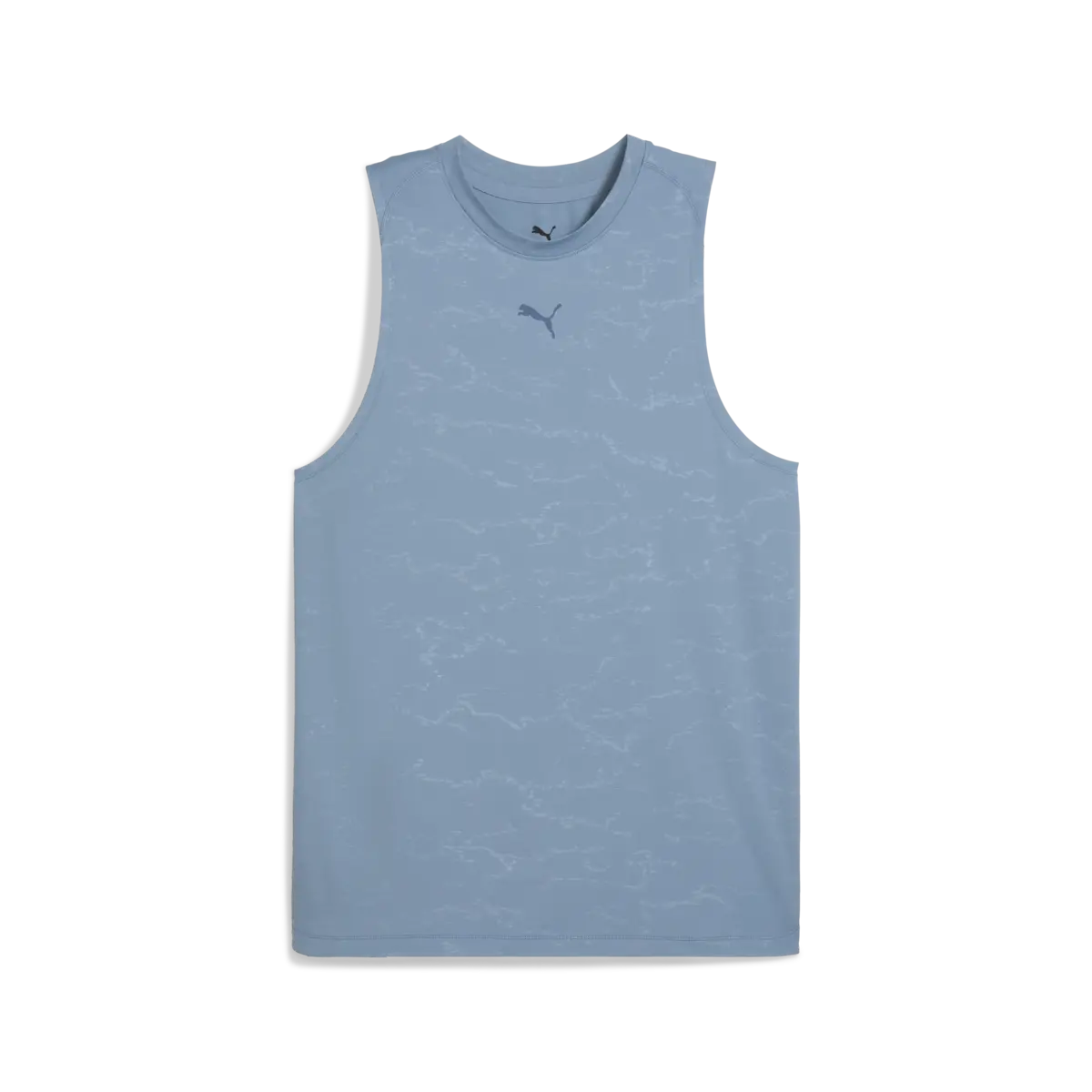 Puma M CLOUDSPUN EMBOSS TANK Mavi Erkek T-Shirt & Polo