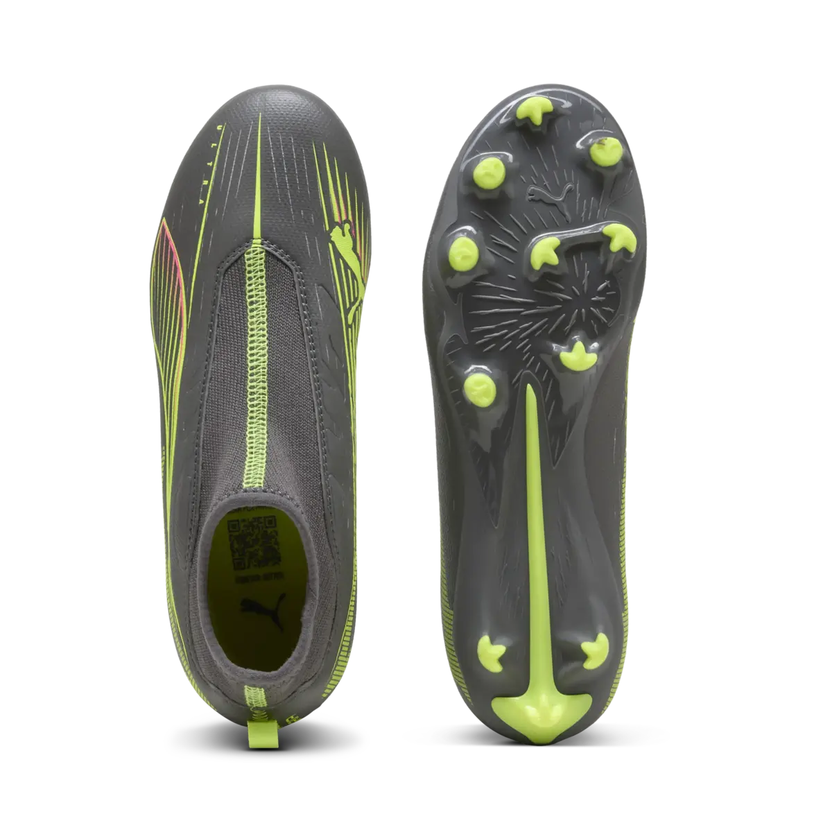 Puma ULTRA 5 MATCH+ LL FG/AG Jr Gri Erkek Çocuk Krampon