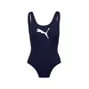 Puma SWIM WOMEN SWIMSUIT 1P navy Siyah Kadın Mayo