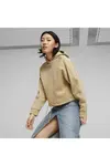 Puma T7 Hoodie Bej Kadın Hoodie