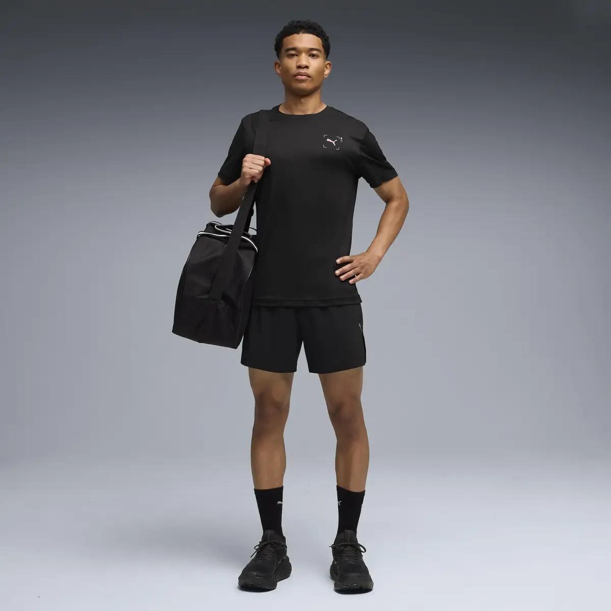 Puma M DREAMRUN 5" DryCELL Short Siyah Erkek Şort
