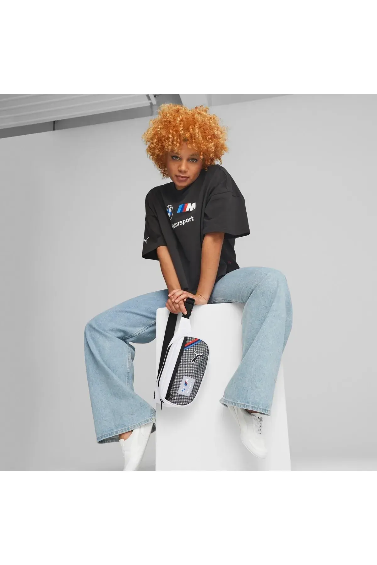 Puma BMW MMS Beyaz Bel Çantası