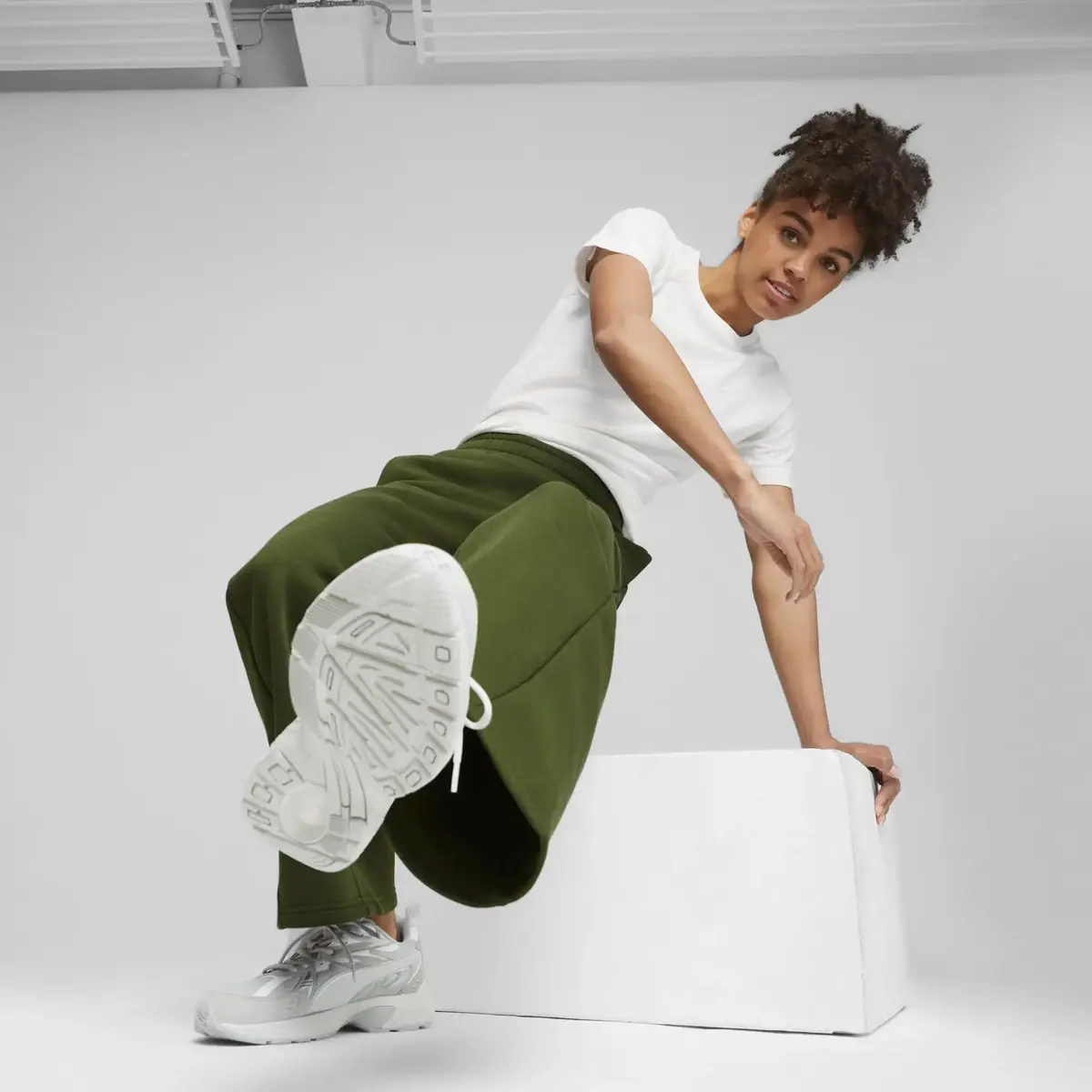 Puma Milenio Tech Suede Gri Erkek Günlük Spor Ayakkabı