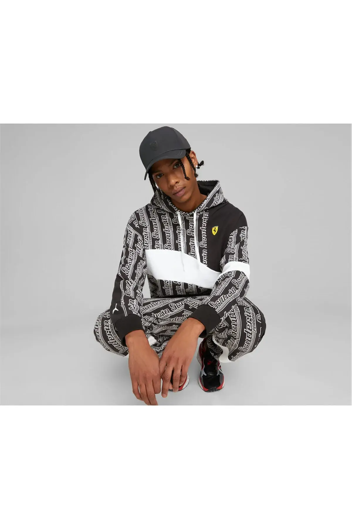 Puma Ferrari SPTWR Style BB Cap Siyah Erkek Şapka