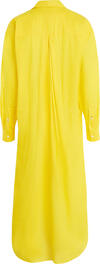 Tommy Hilfiger VOILE OVERSIZED LONG Kadın Sarı Elbise