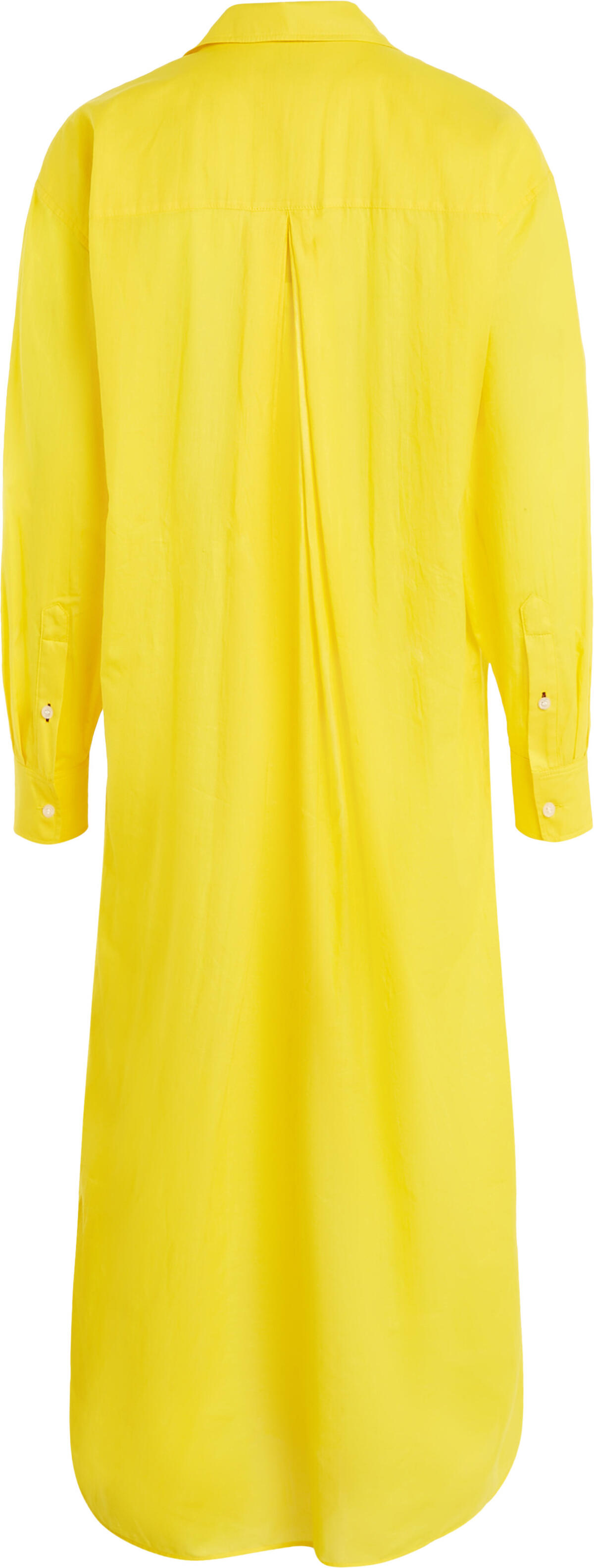 Tommy Hilfiger VOILE OVERSIZED LONG Kadın Sarı Elbise
