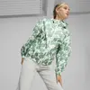 Puma Blossom AOP Windbreaker Yeşil Kadın Sweatshirt