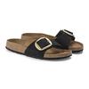 Birkenstock Madrid Big Buckle NL Siyah Kadın Terlik