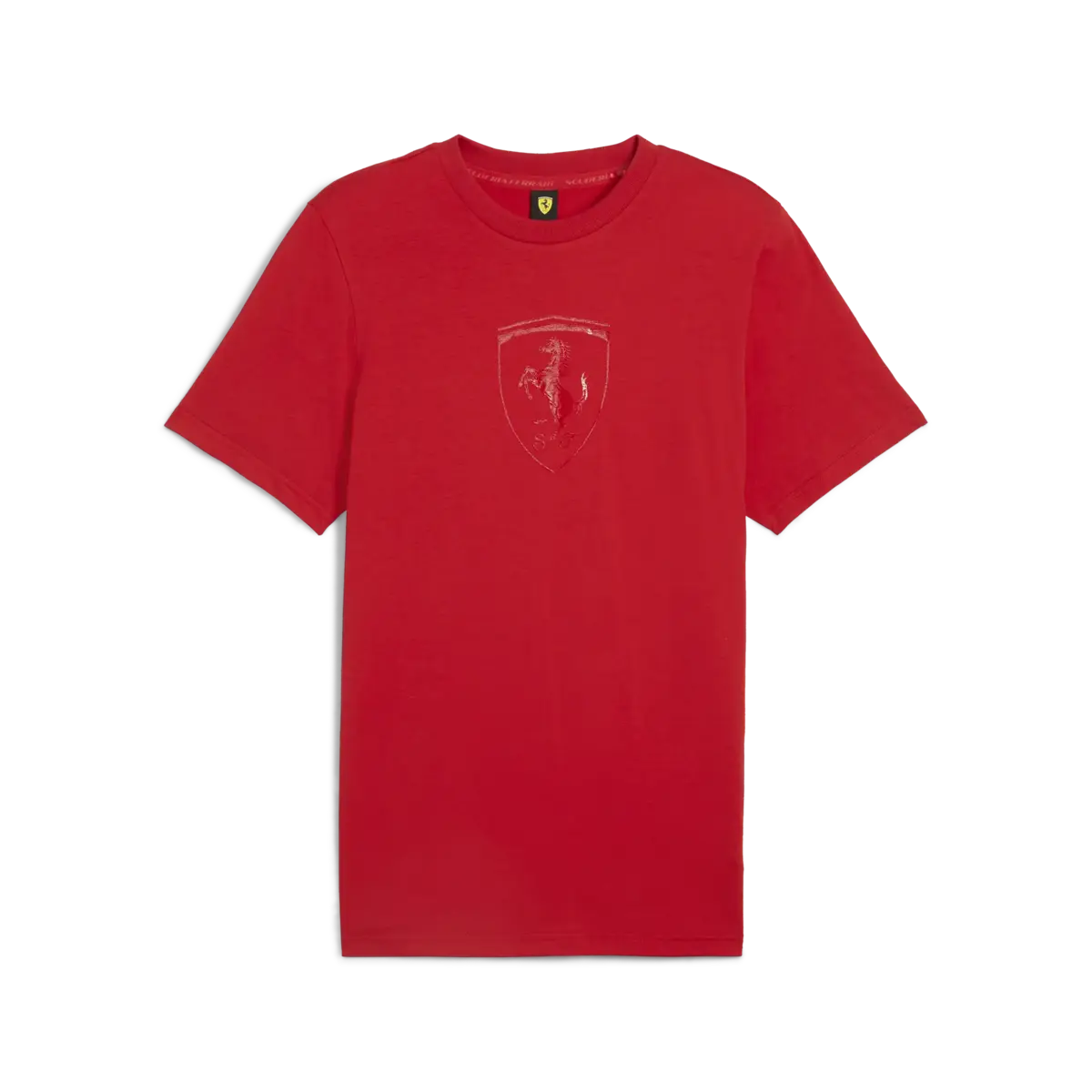 Puma Ferrari Race Tonal Shield T Kırmızı Erkek T-Shirt