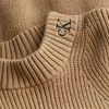 Calvin Klein CK CHUNKY VEST Kadın Kahverengi Kazak