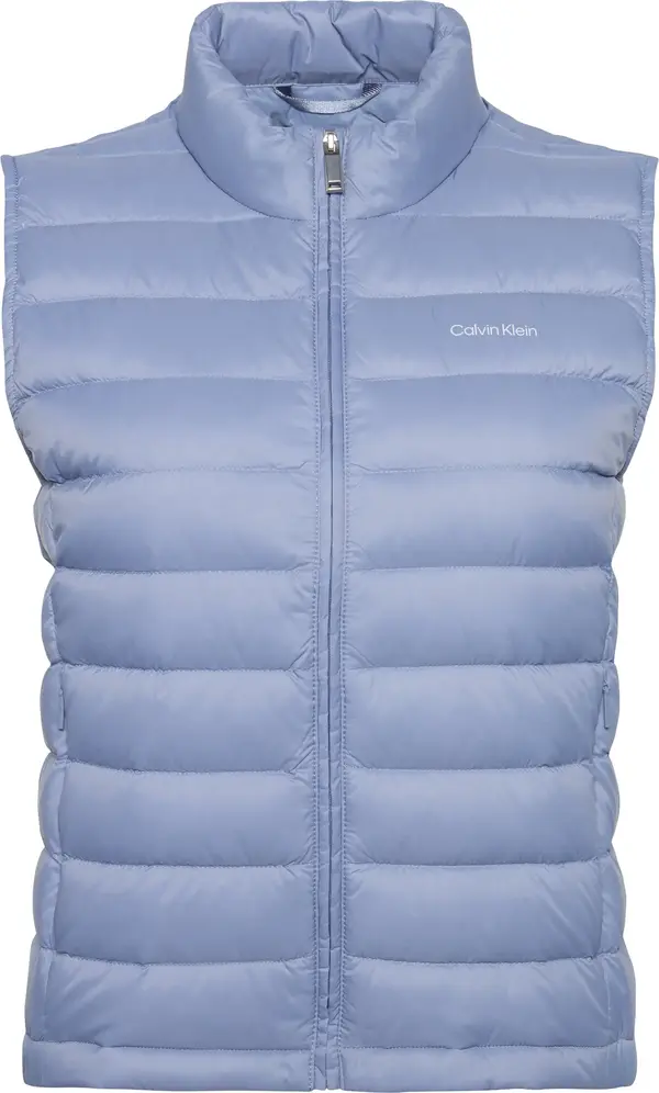 Calvin Klein ULTRA LIGHTWEIGHT DOWN PUFFER VE Kadın Mavi Şişme Yelek