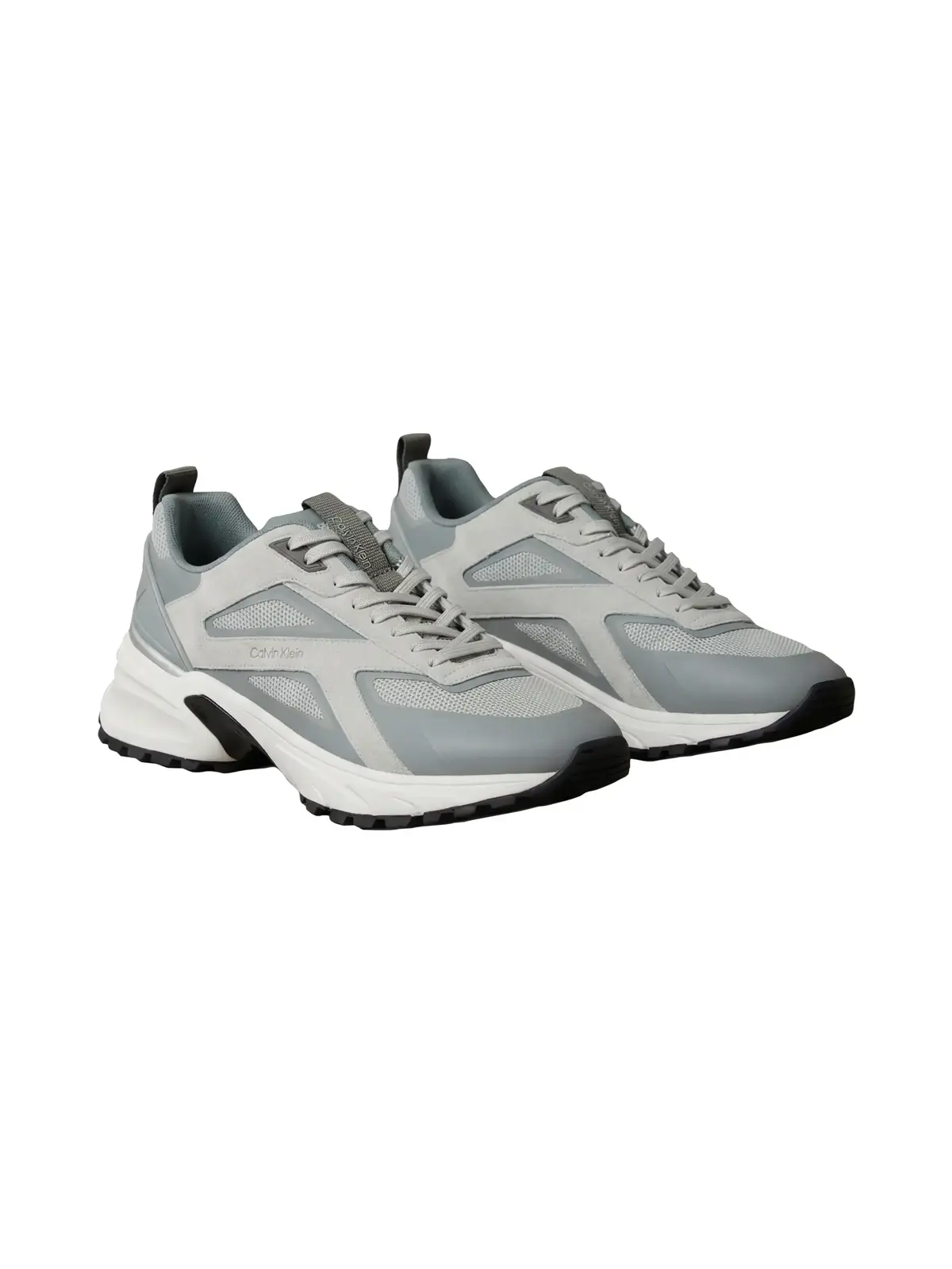 Calvin Klein HIKE RUNNER CK STRIP, 0G4 Gri Erkek Spor Ayakkabı