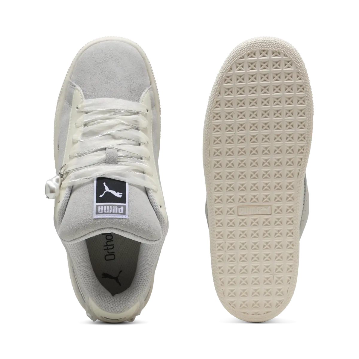 PUMA Suede XL Glam Athletics Wns Gri Kadın Günlük Spor Ayakkabı