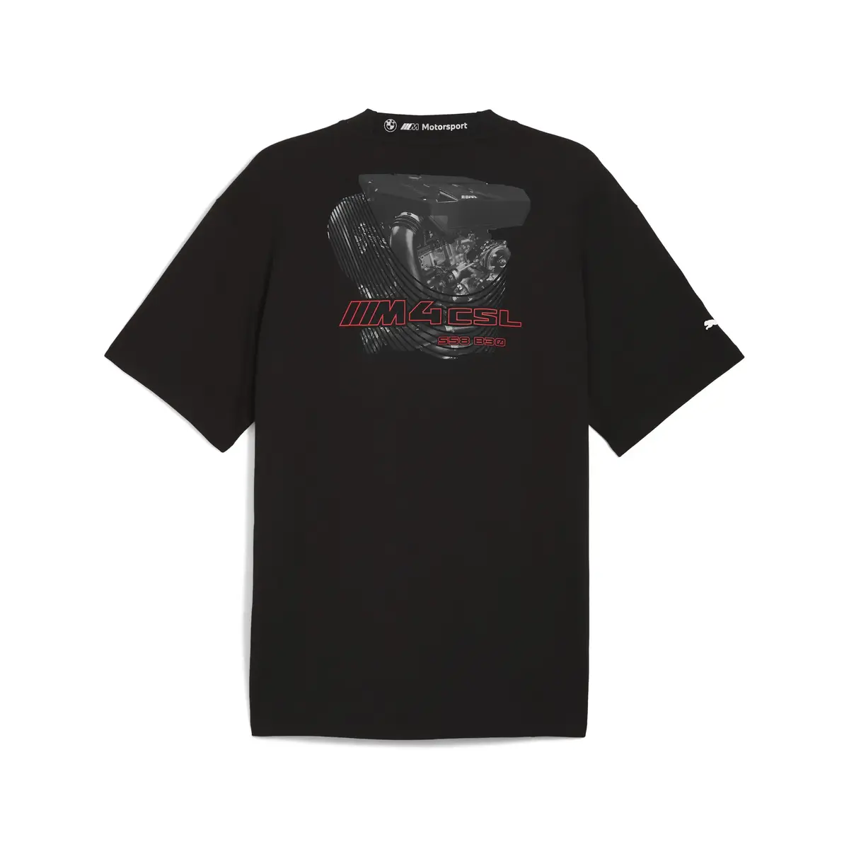 PUMA BMW MMS LIFESTYLE CAR TEE Siyah Erkek T-Shirt