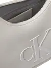 Calvin Klein BOLD CK CRESCENT BAG Beyaz Kadın Çanta