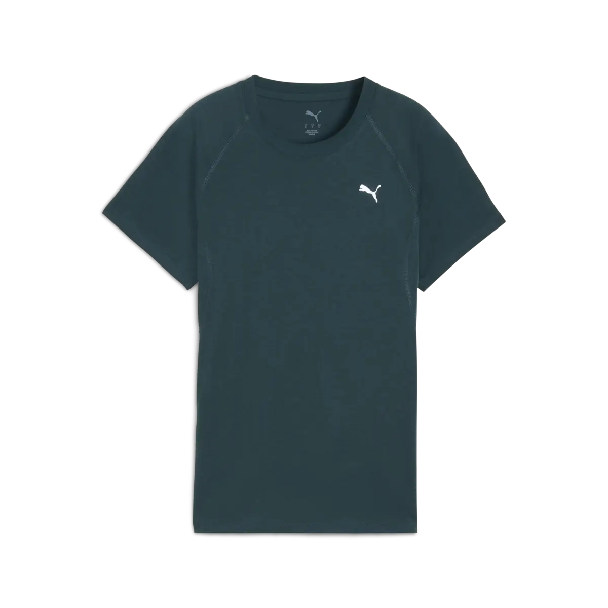 Puma RUN VELOCITY TEE TRI-BLEND Yeşil Kadın T-Shirt