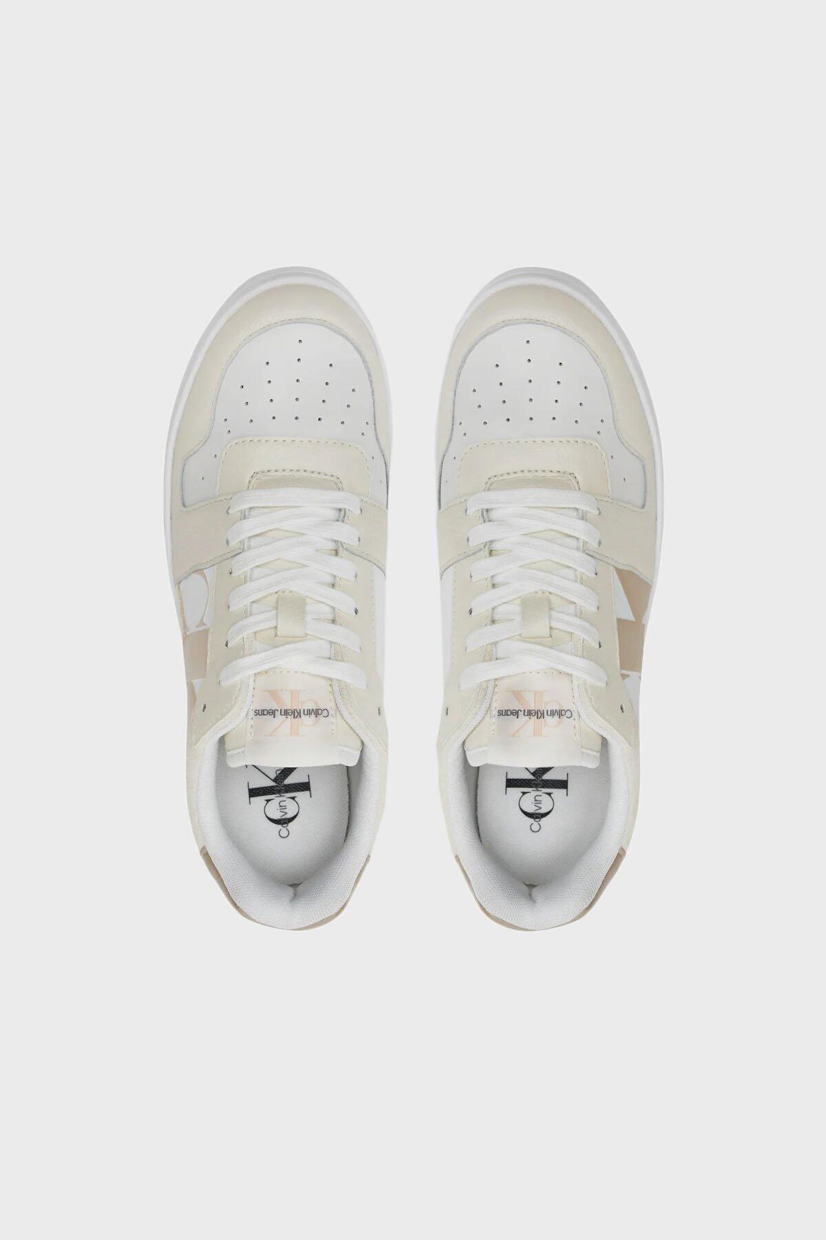 Calvin Klein BOLD PLATF LOW LACE Bej Kadın Spor Ayakkabı & Sneaker