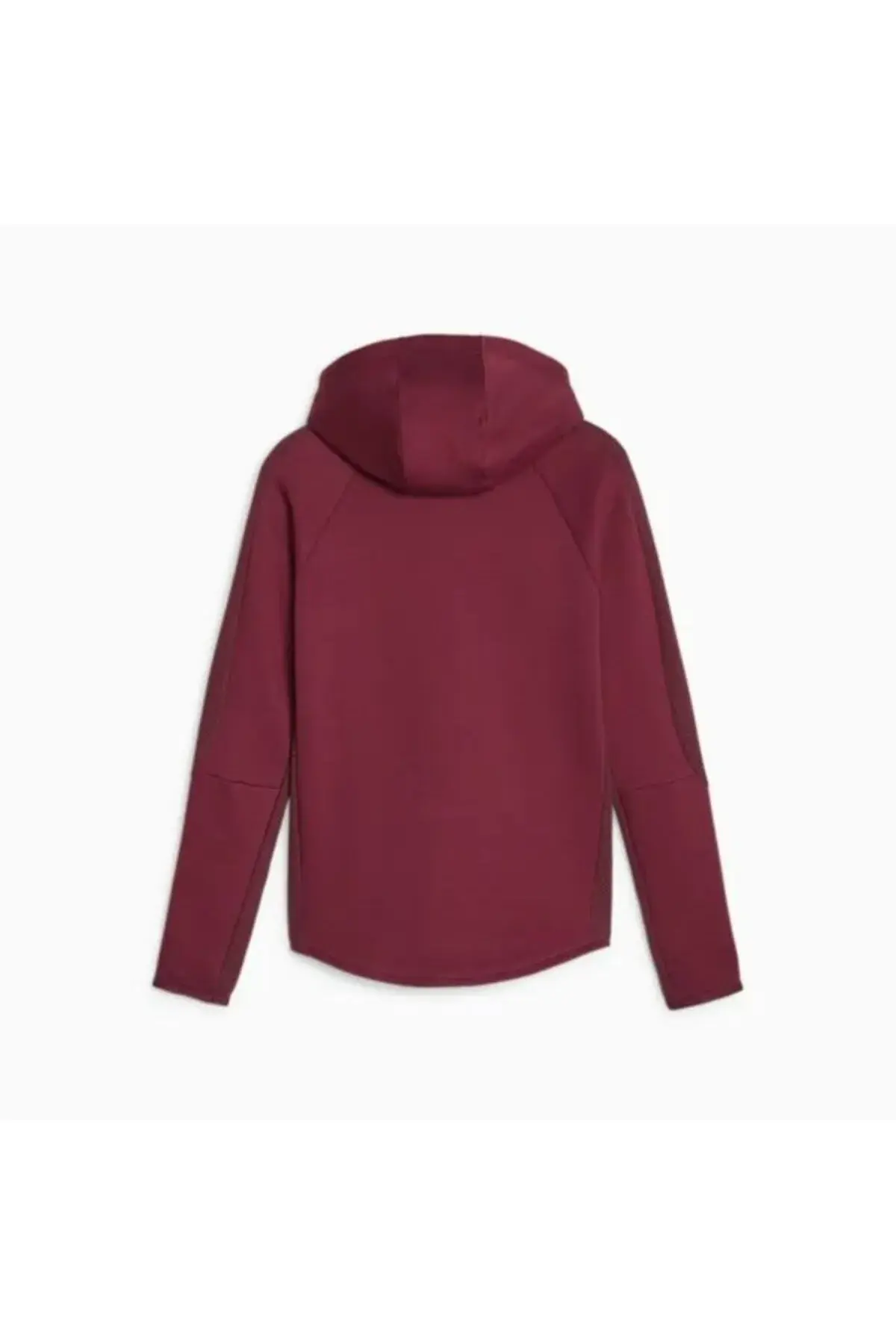 Puma EVOSTRIPE Full-Zip Hoodie Kırmızı Kadın Fermuarlı Hoodie