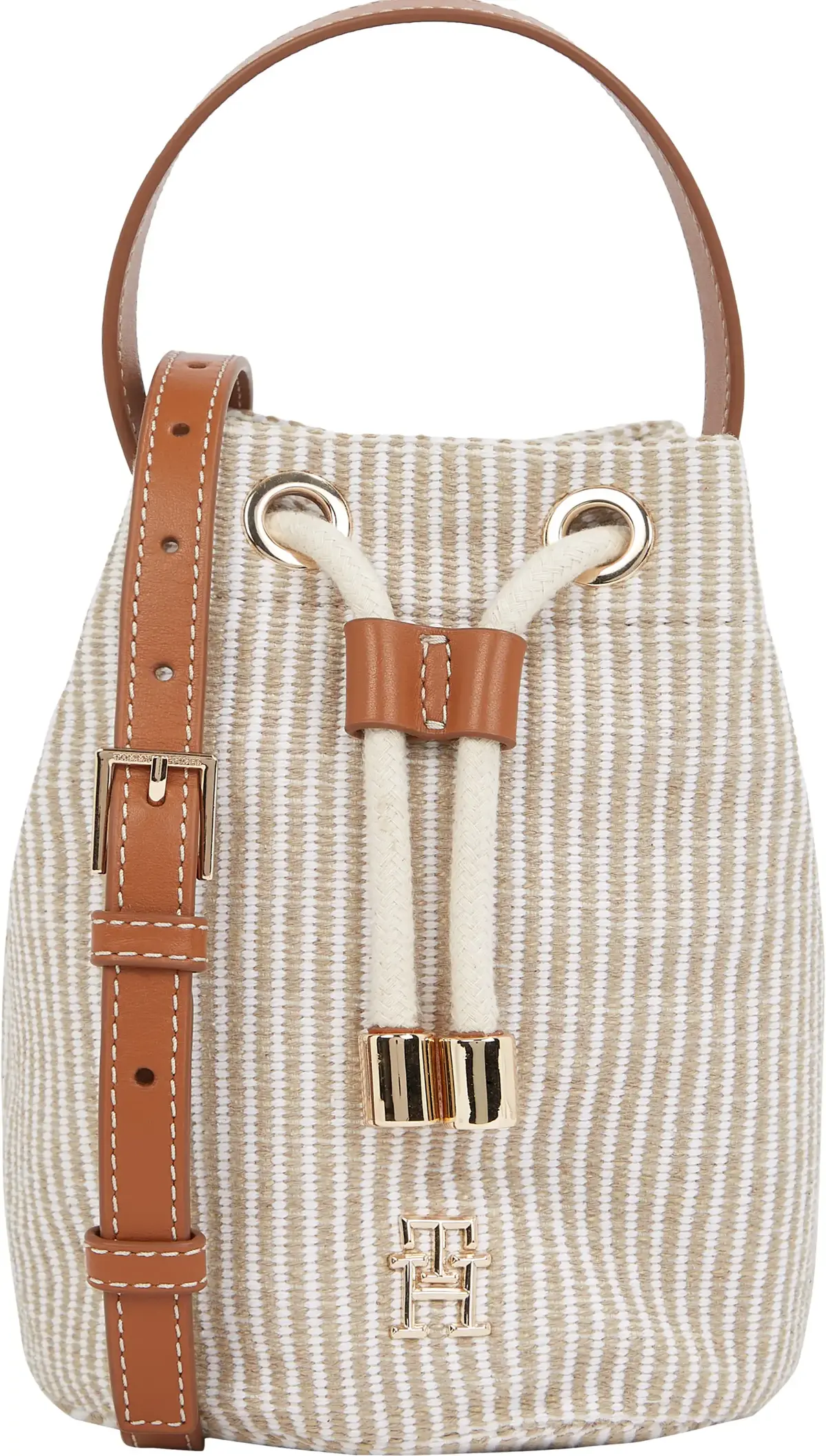 Tommy Hilfiger TH PREMIUM BEACH LE, 0F4 Bej Kadın Çanta & Cüzdan