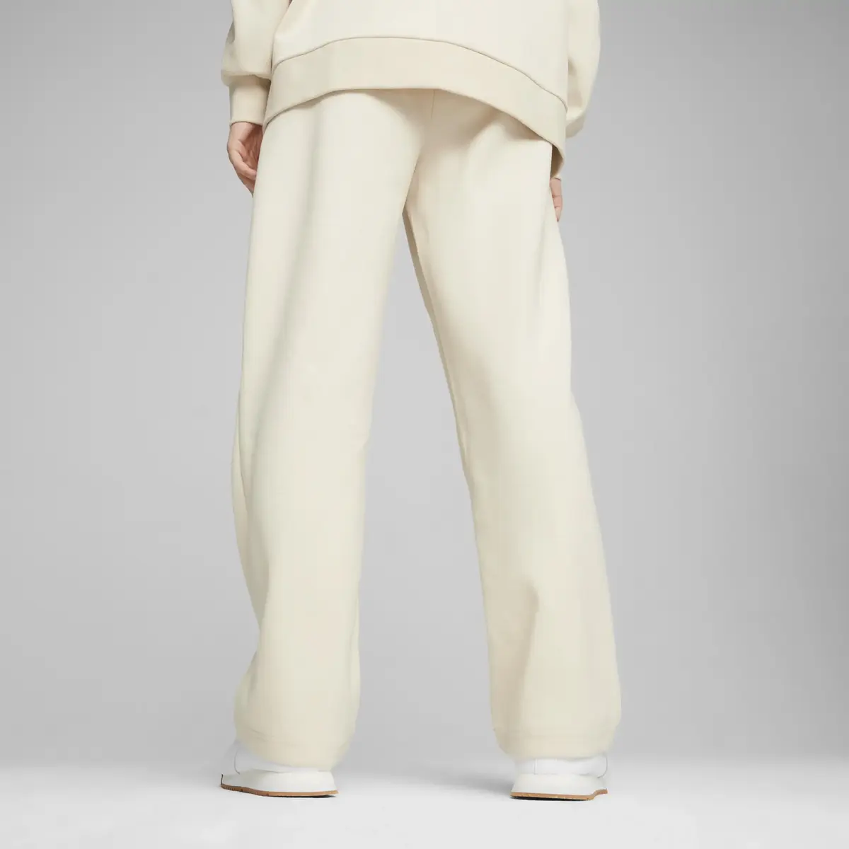 Puma CLASSICS Pintuck Sweatpants Kırık Beyaz Kadın Eşofman Altı