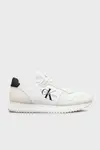 Calvin Klein RUNNER SOCK LACEUP M Beyaz Kadın Günlük Spor Ayakkabı