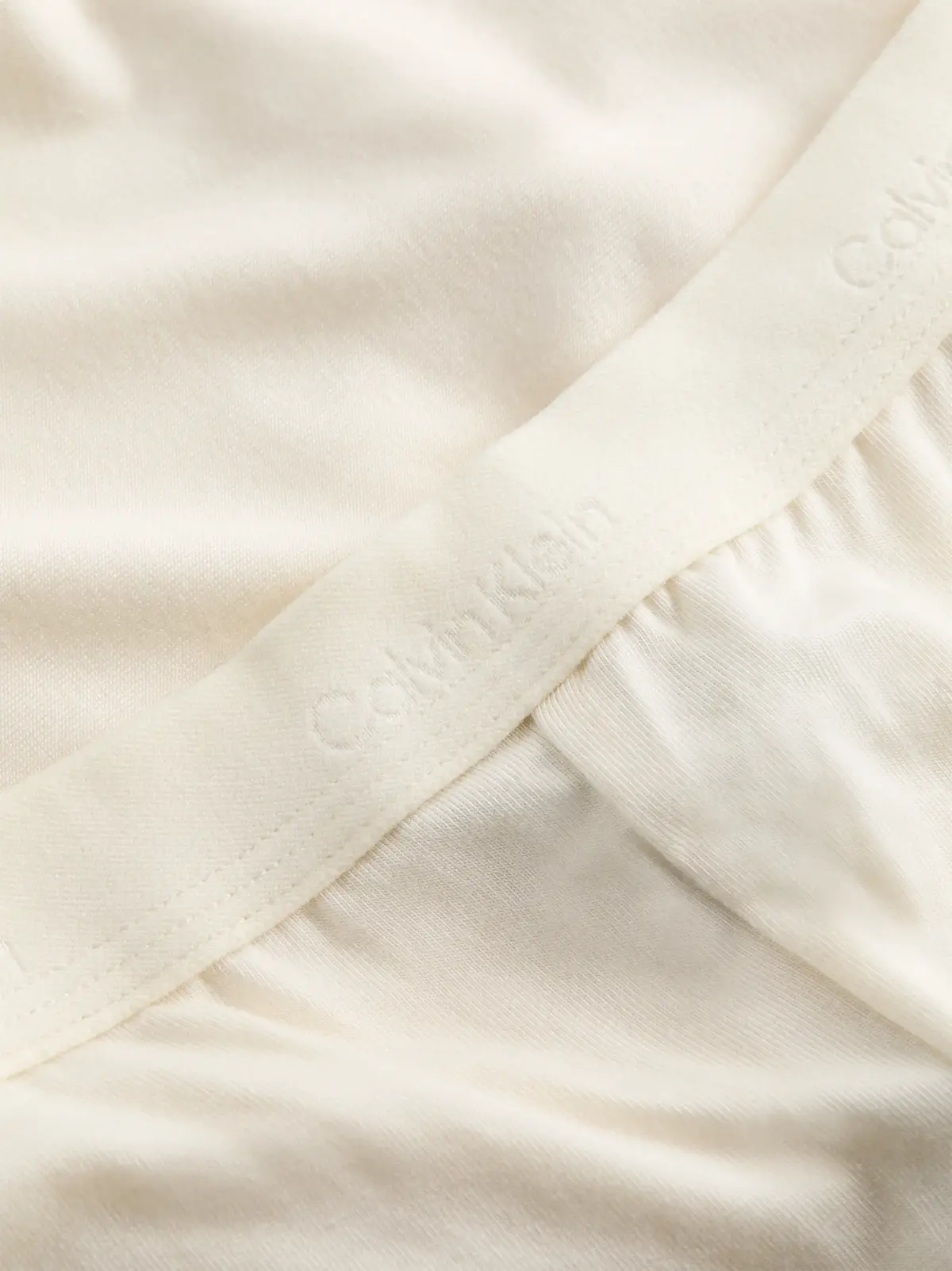 Calvin Klein MODAL SHORT, 101 Krem Kadın Şort