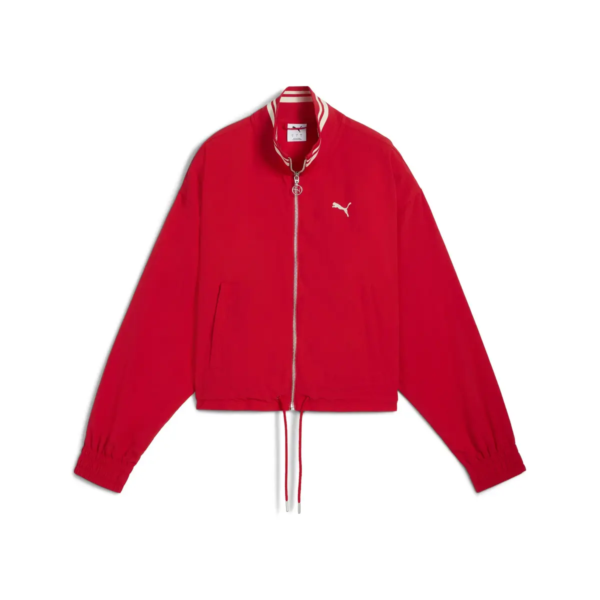 Puma PREMIUM ESS Woven Jacket Kırmızı Kadın Fermuarlı Ceket