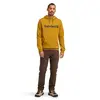 Timberland KENNEBEC RIVER Linear Logo Hoodie Bej Erkek Sweatshirt & Hoodie