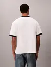 Calvin Klein SS RETRO LOGO RINGER 16S RLXD TE Bej Erkek Tişört Calvin Klein SS RETRO LOGO RINGER 16S RLXD TE Bej Erkek Tişört