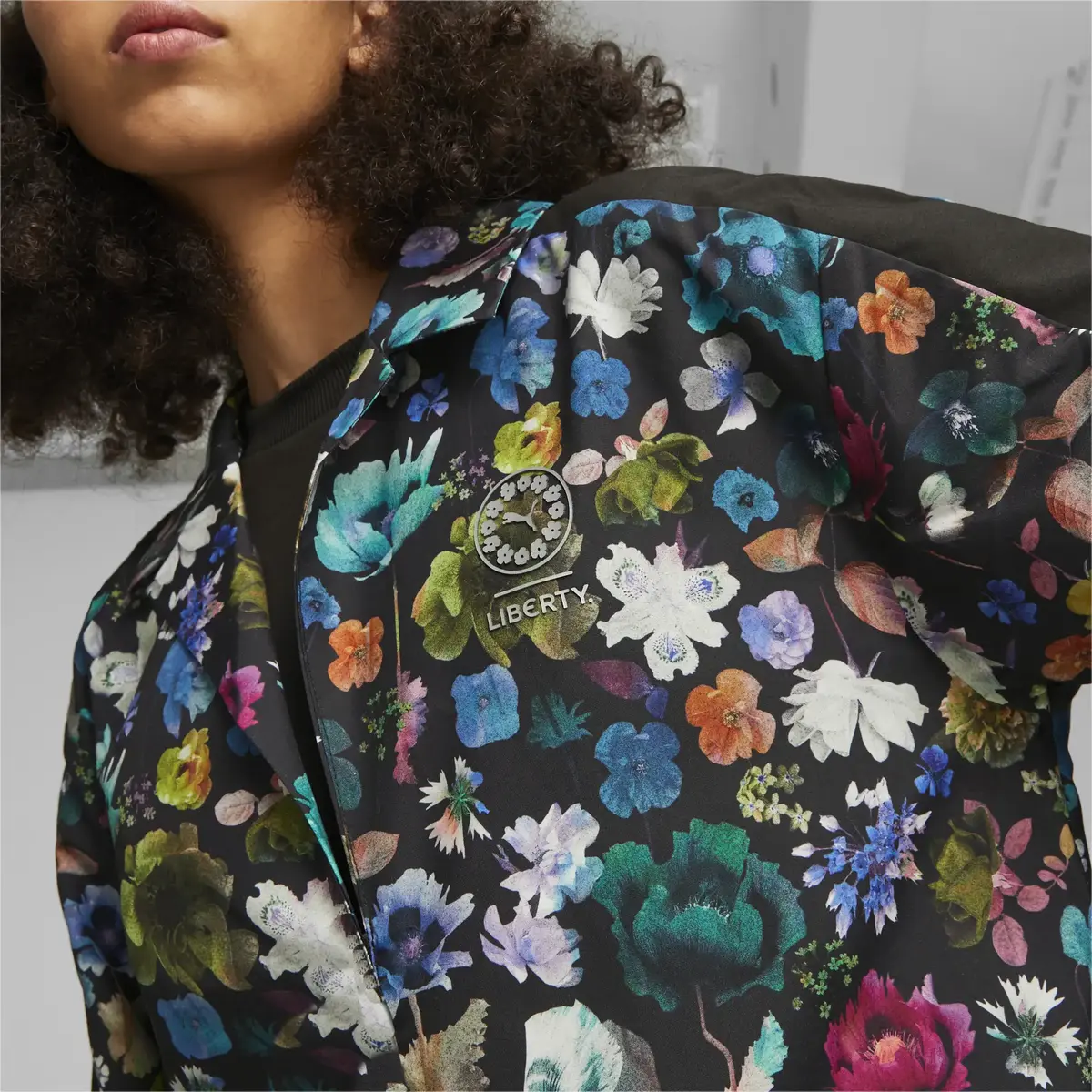 PUMA X LIBERTY T7 AOP Blazer Siyah Kadın Ceket