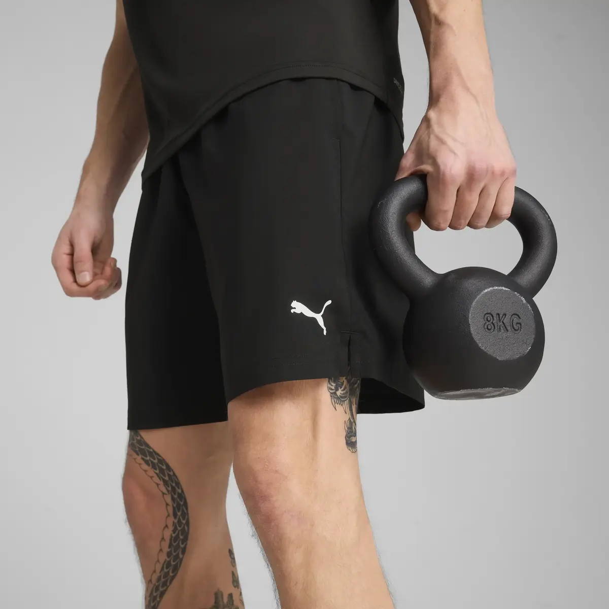 Puma TAD ESSENTIALS 7" Wven Short Siyah Erkek Şort