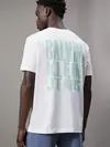 Calvin Klein PAINTED CALVIN KLEIN, YAF Beyaz Erkek T-Shirt & Polo