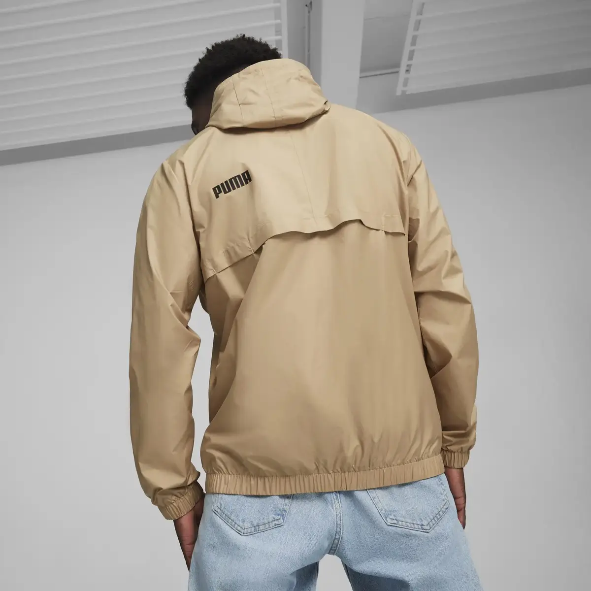 Puma ESS Solid Windbreaker Bej Erkek Ceket
