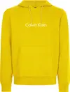 Calvin Klein PW - Hoodie Erkek Sarı Hoodie