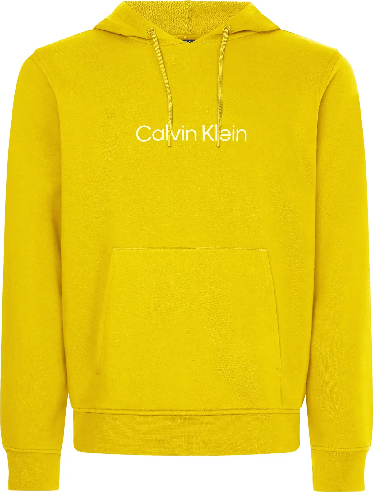 Calvin Klein PW - Hoodie Erkek Sarı Hoodie