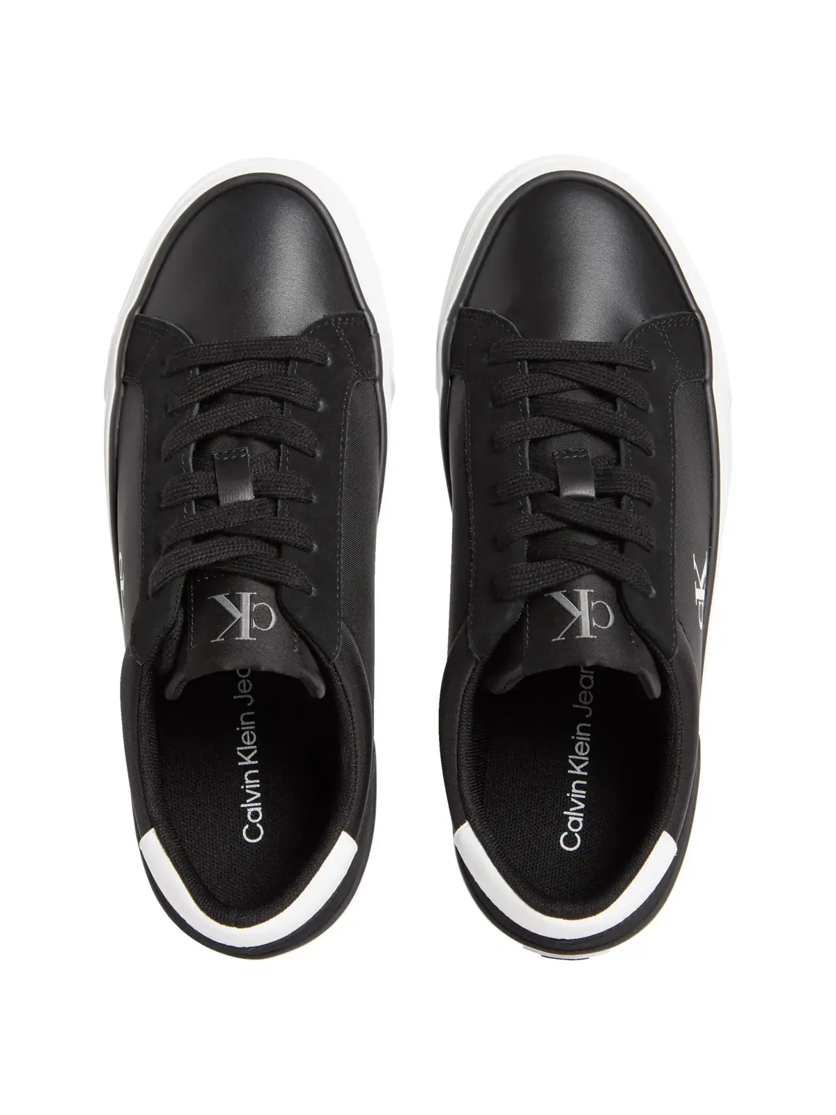 Calvin Klein VULC FLATFORM MG NYL, 0GM Siyah Kadın Spor Ayakkabı & Sneaker