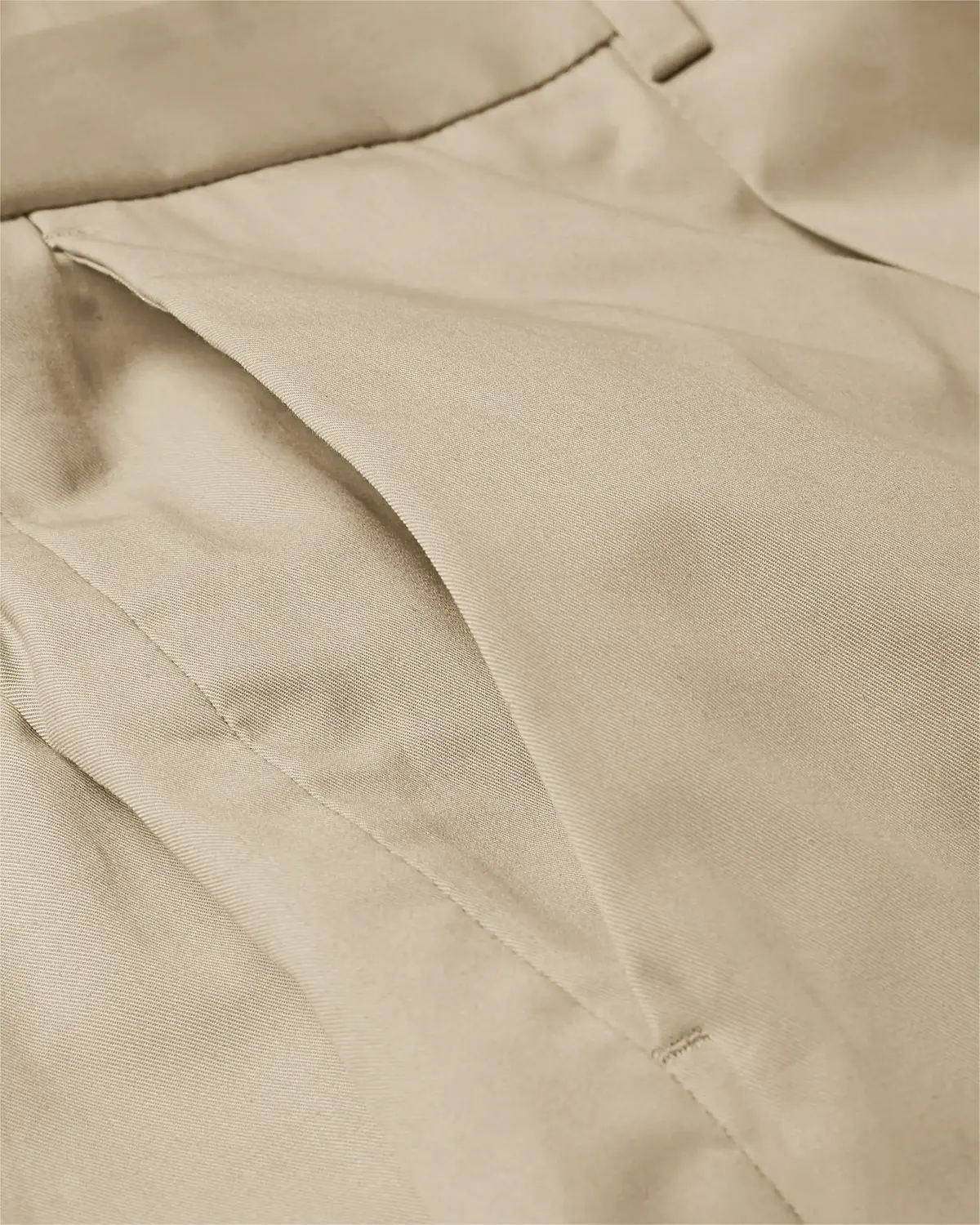 Calvin Klein TWILL PAPER COTTON C Erkek Krem Kumaş Pantolon