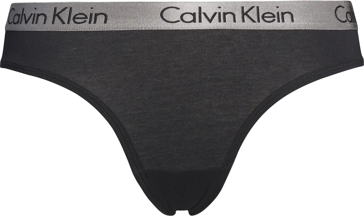 Calvin Klein EO/ Thongs Kadın Siyah Tanga
