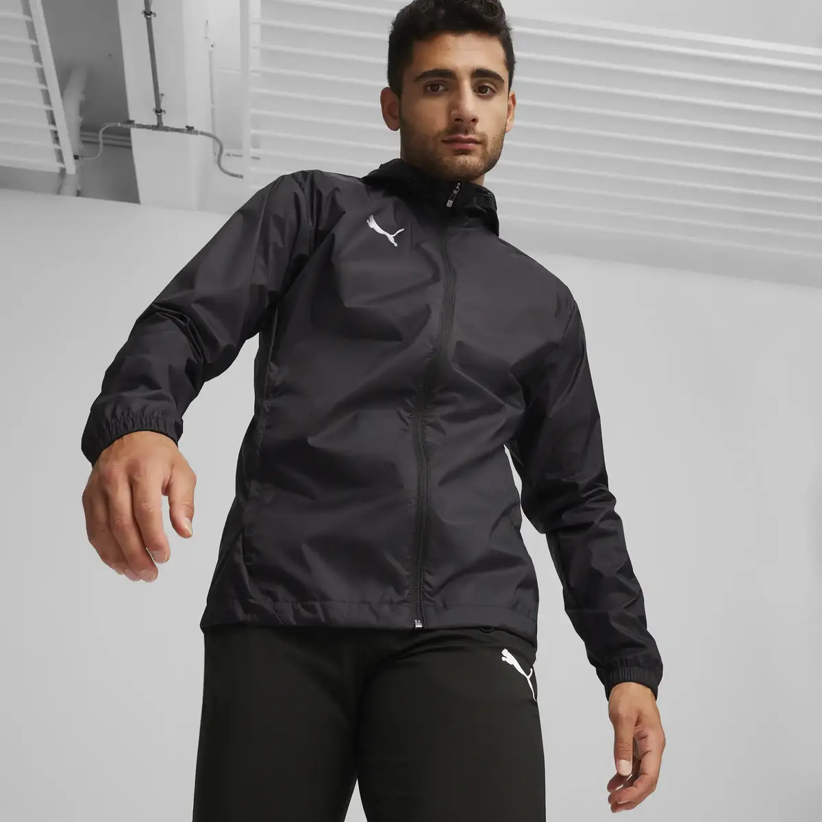 Puma teamFINAL Allweather Jkt Siyah Erkek Yağmurluk
