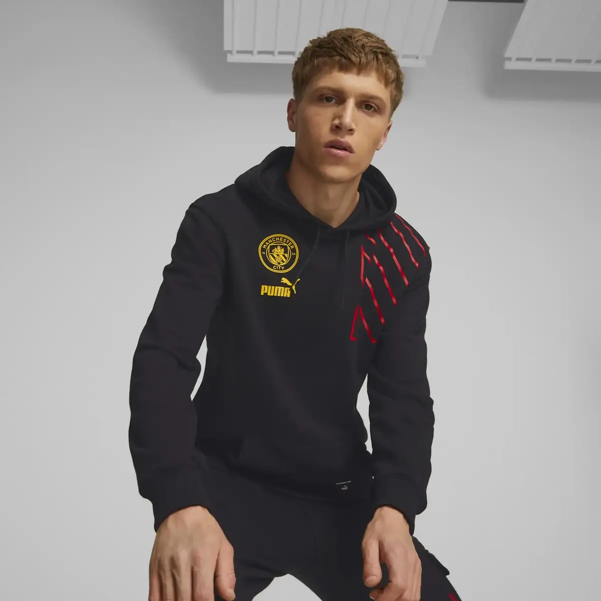 Puma Mcfc Ftblculture Hoody Erkek Takım Forması