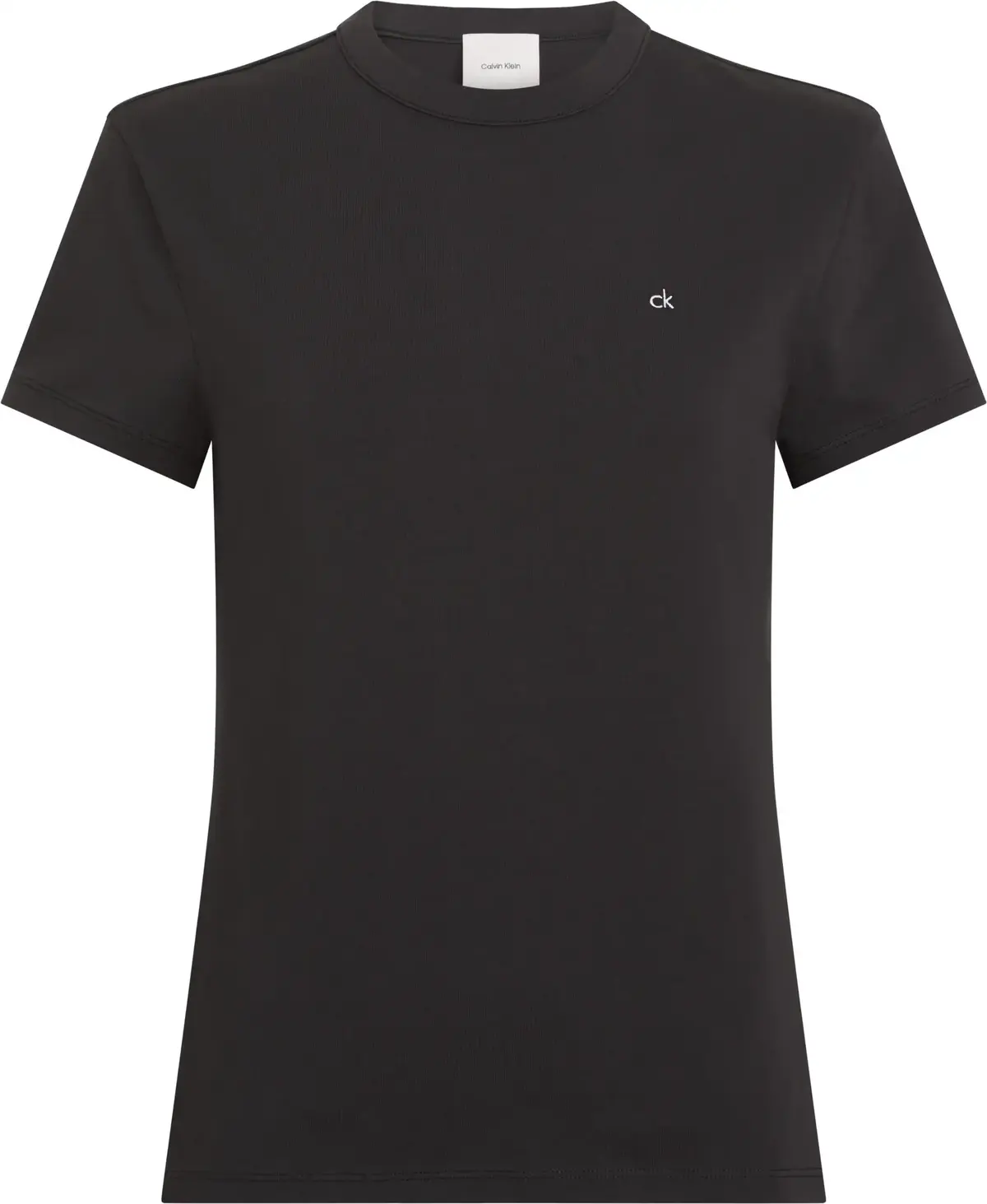 Calvin Klein CK EMB GRAPHIC SLIM, BEH Siyah Kadın T-Shirt & Polo