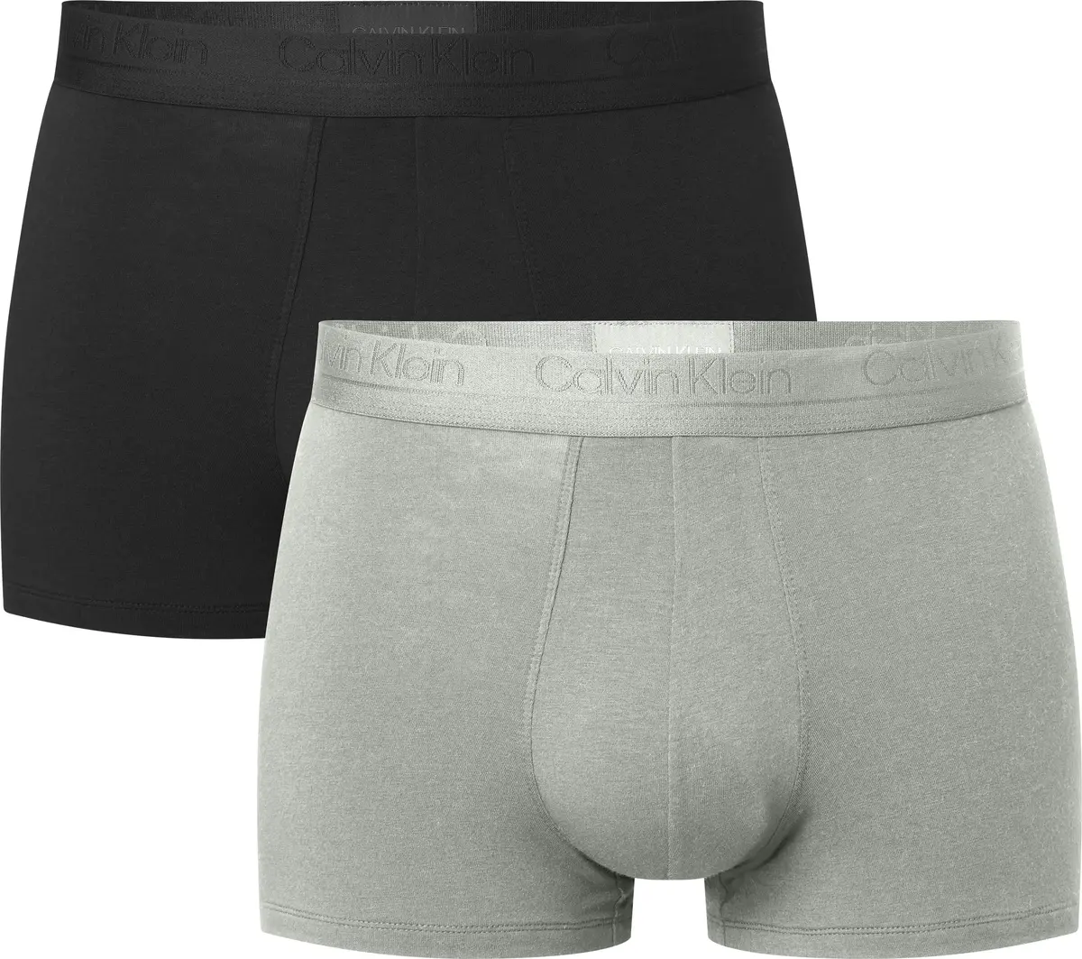Calvin Klein TRUNK 2PK Erkek Gri Boxer Set