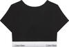 Calvin Klein T-SHIRT BRALETTE Siyah Kadın Bralet
