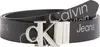 Calvin Klein ROUND MONO PLAQUE RE Erkek Siyah Kemer