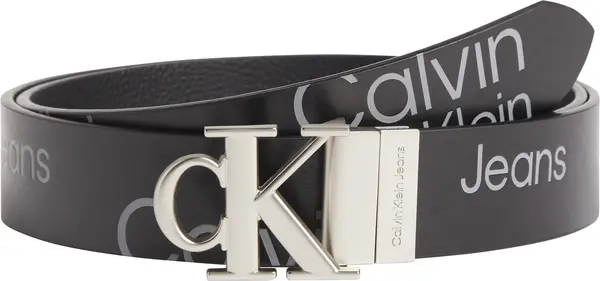 Calvin Klein ROUND MONO PLAQUE RE Erkek Siyah Kemer Calvin Klein ROUND MONO PLAQUE RE Erkek Siyah Kemer