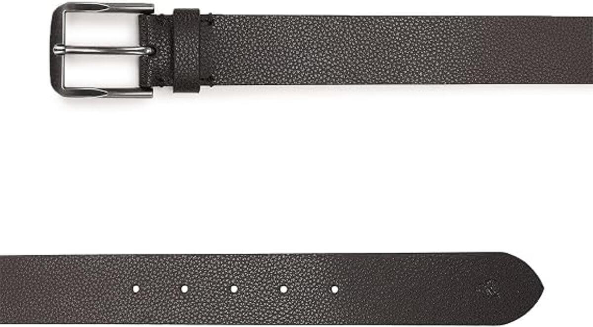 Calvin Klein CLASSIC FLAT R LTHR, GRP Kahverengi Erkek Kemer