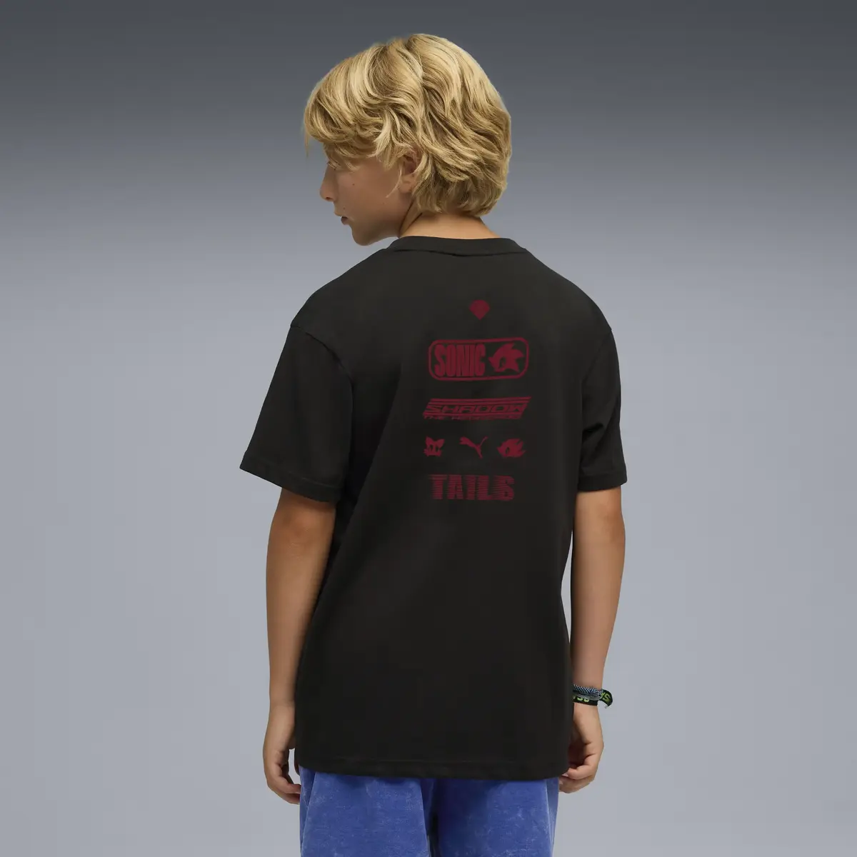 Puma X SONIC Graphic Tee Siyah Erkek T-Shirt & Polo