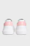 Calvin Klein CHUNKY CUPSOLE RU PATCH LTH WN Beyaz Kadın Günlük Spor Ayakkabı